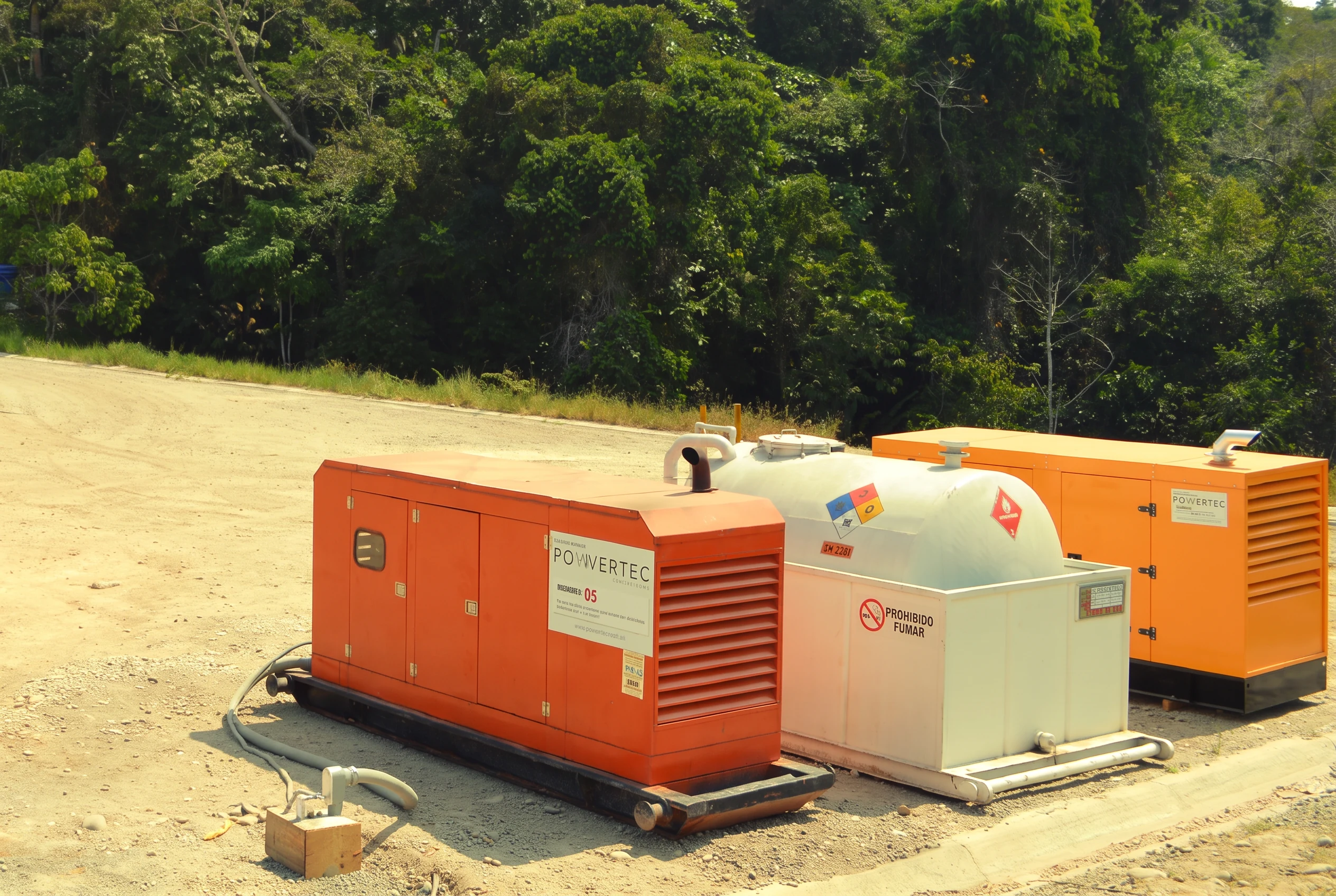 Open-frame diesel generator sets: Open-frame power plants for technical rooms, permanent installations and industrial operation